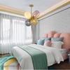 Nordic Colorful Balloon Glass LED Pendant Lights Lovely Children Room Bedroom Dining Room Hanging Lamps Lighting Luminaire Decor