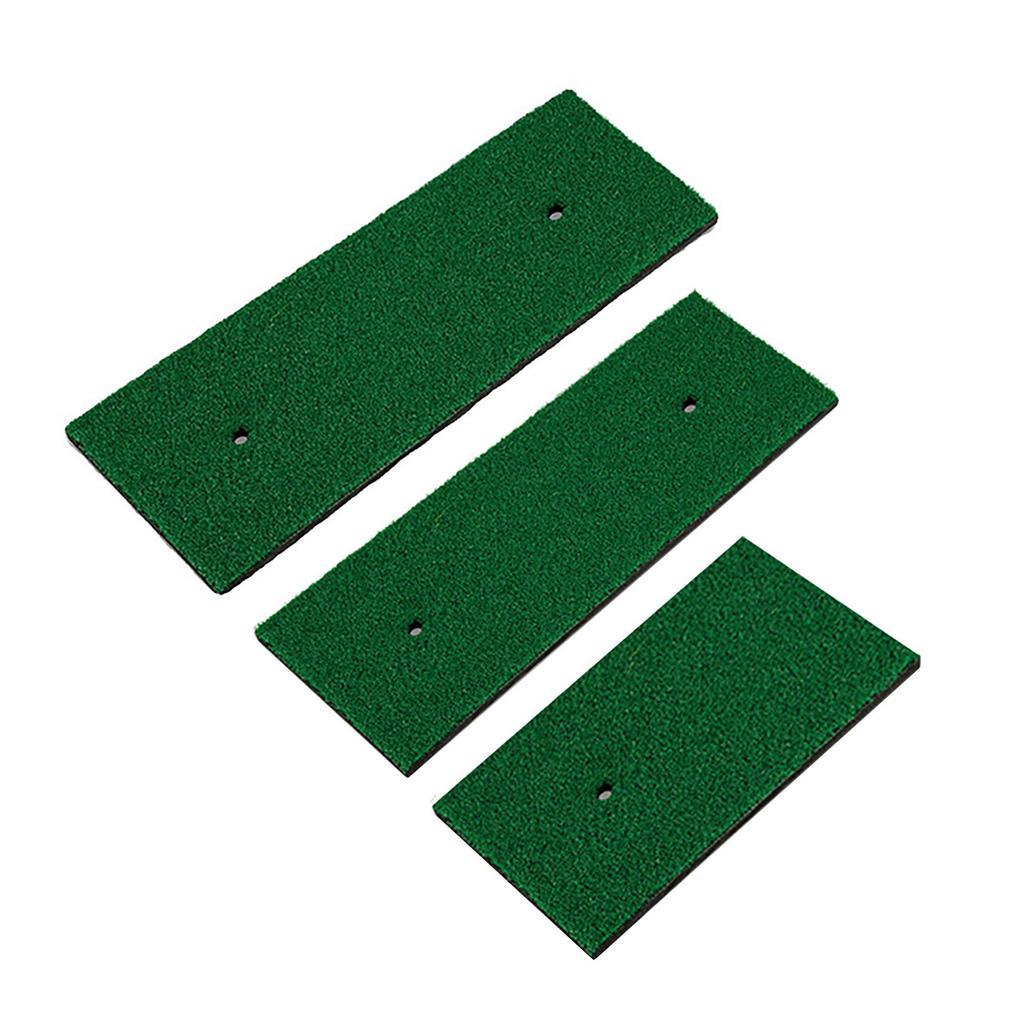 Grüne Strapazierfähige Golf Übungs Schlagmatte Trainingsgerät Schwungtrainer für Innen Außen Hinterhof