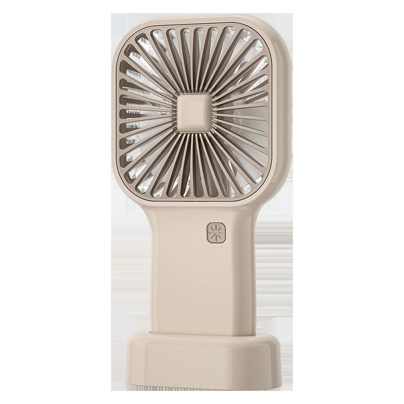 

Ventilador de mano portátil recargable USB mini ventilador silencioso para oficina y hogar