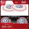 Neues 2er-Set Auto-Getränkeuntersetzer Flaschenhalter Rutschfeste Matte für Volkswagen Golf Tiguan Jetta Transporter Passat T5 Polo Touran Sc