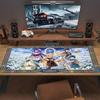 Genshin Impact Color Mouse Pad Large Gaming Table Cushion Non-slip Laptop Tablet Big Mousepad XXL Mat Mini PC Playmat With Lock edge