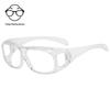 Unisex Night Vision Outdoor Sports Cycling Sunglasses with Yellow Lenses