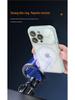 iPhone 17 Pro Large Magnetic Case: Transparent, Frosted Heat Dissipation, Drop-Proof Protective Cover