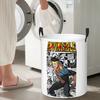 Laundry Collector Invincible TV Show Mark Foldable Laundry Basket Large Storage Baby Washing Basket Home Organizer