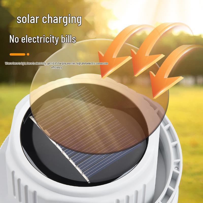 Solar Camping Emergency Light - Outdoor Tent, Street Stall & Power Outage Solution