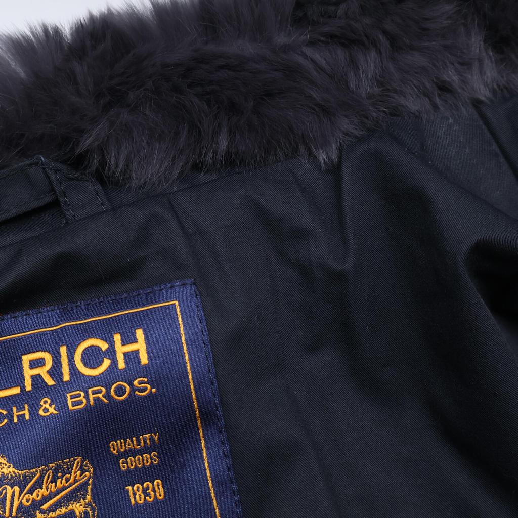 Woolrich WWCPS2644D Navy COCOON PARKA Down Coat Coat XS blackUsed