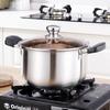 ZISIZ SAST 24cm Stainless Steel Cooking Pot
