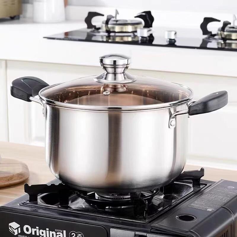ZISIZ SAST 24cm Stainless Steel Cooking Pot