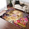 Cookie Run Kingdom Floor Mat Soft Thickened Absorbent Non-Slip Bedroom Living Room Door Mat Home Decor Flannel Rugs