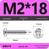 4.8 Grade Galvanized Phillips Round Head Screw (M2-M8)