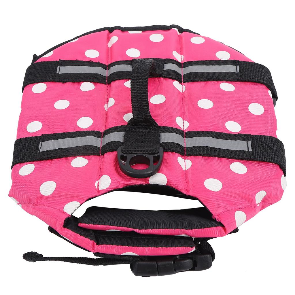 Dog Swimming Safety Vest Pet Adjustable Reflective Life Jackets with High Buoyancy