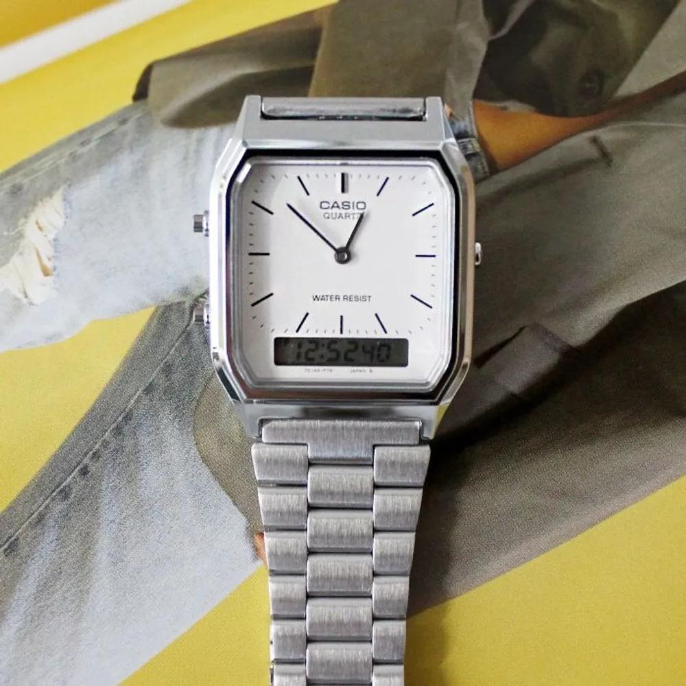 Cio AQ-230A-7D Metal Unisex Daily Wristwatch white