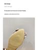 2022 Autumn Bow-Accented Pointed Toe Soft Wedge Heel Shoes