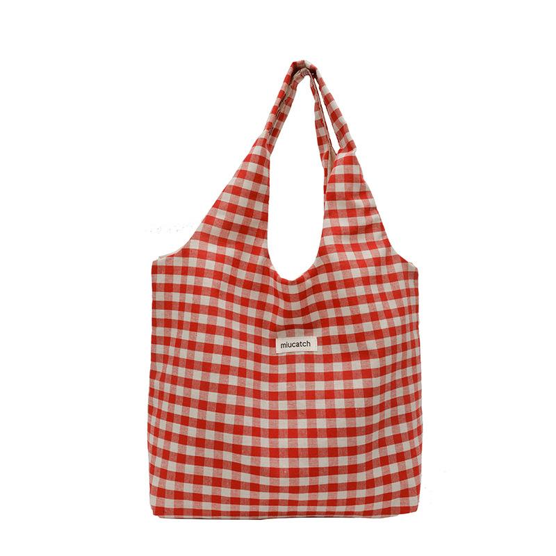 Korean Ins New Lazy Sweet Cloth Bag Shoulder Shopping Bag Casual Vest Bag Tote Bag