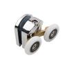 Vintage Round Arc Sliding Glass Door Roller for Shower Rooms - Push-Pull Hanger Wheel