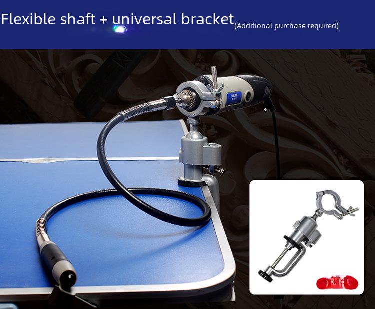 Engraving Machine Accessories: Large Electric Grinder, Hanging Grinder, Table Grinder, Hand Drill, 6mm Drill Chuck, Soft Shaft