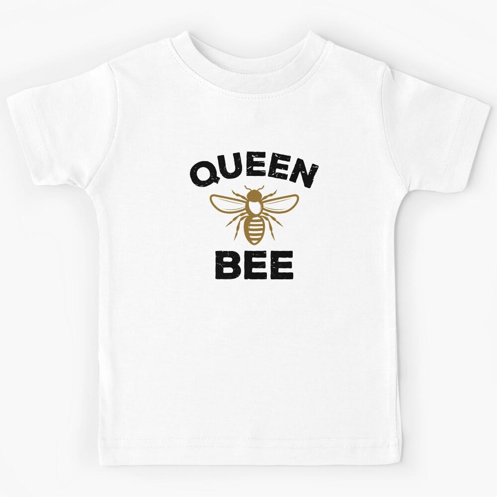 Beekeeper Shirt and Gift Items for Women and Girls - QUEEN BEE Kids T-Shirt 160