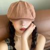 British Retro Forward Hat Women's Korean Version Versatile Simple Beret Japanese Style Duck Tongue Hat