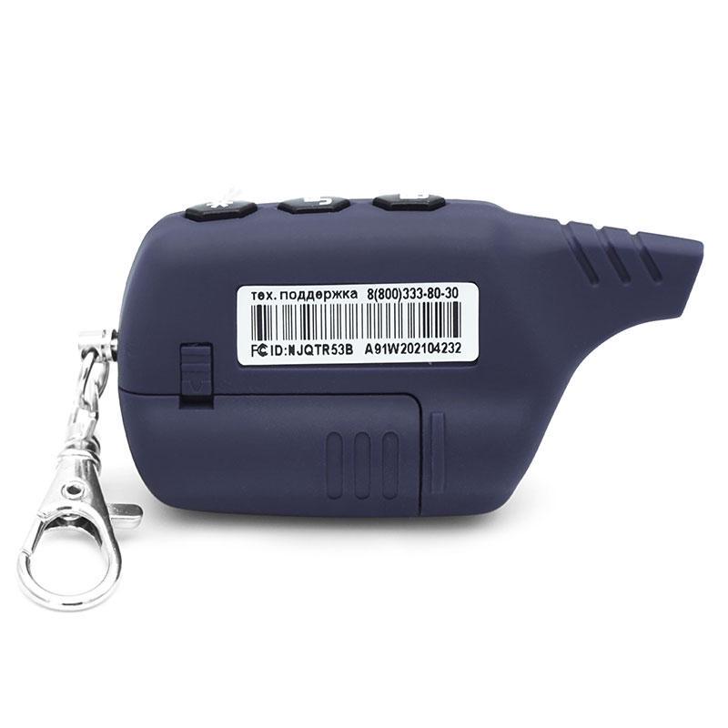 Système de sécurité de voiture russe A91, alarme sonore antivol, télécommande bidirectionnelle