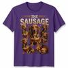 Dachshund Dog Unisexs Unisexs T Shirt Vintage 90s Retro Sausage Dog Pet Unisex Tee
