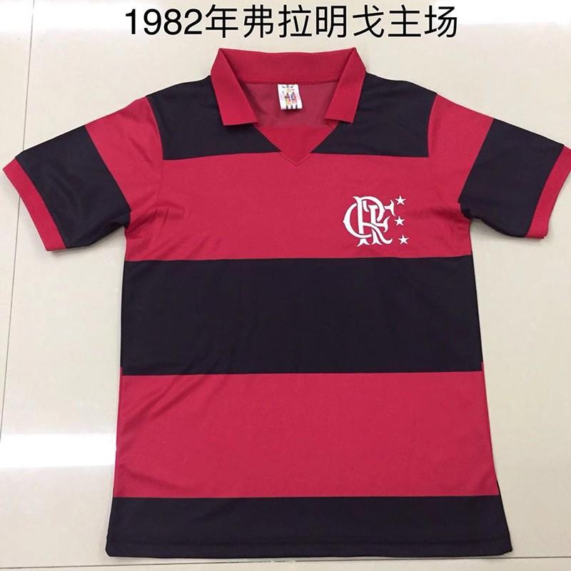 Flamengo 1994-95 Retro Soccer Jersey Men Women Short Sleeve Fan Edition Vintage Football Shirt