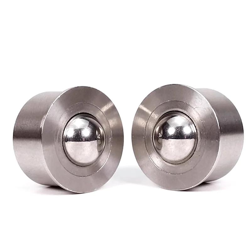 1Pcs Universal Ball Roller Bearing Stainless Steel Round Durable Wheel Transfer Bearing Roller Balls 7.5/9/11/15/18/24/30mm