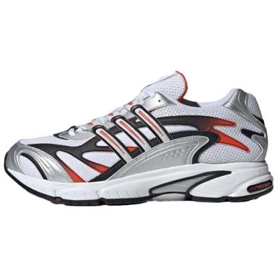 Temper Run 2.0 Anti-Slip Wear-Resistant Low-Top Casual Running Shoes Men's White Black Orange Sneakers JI4642