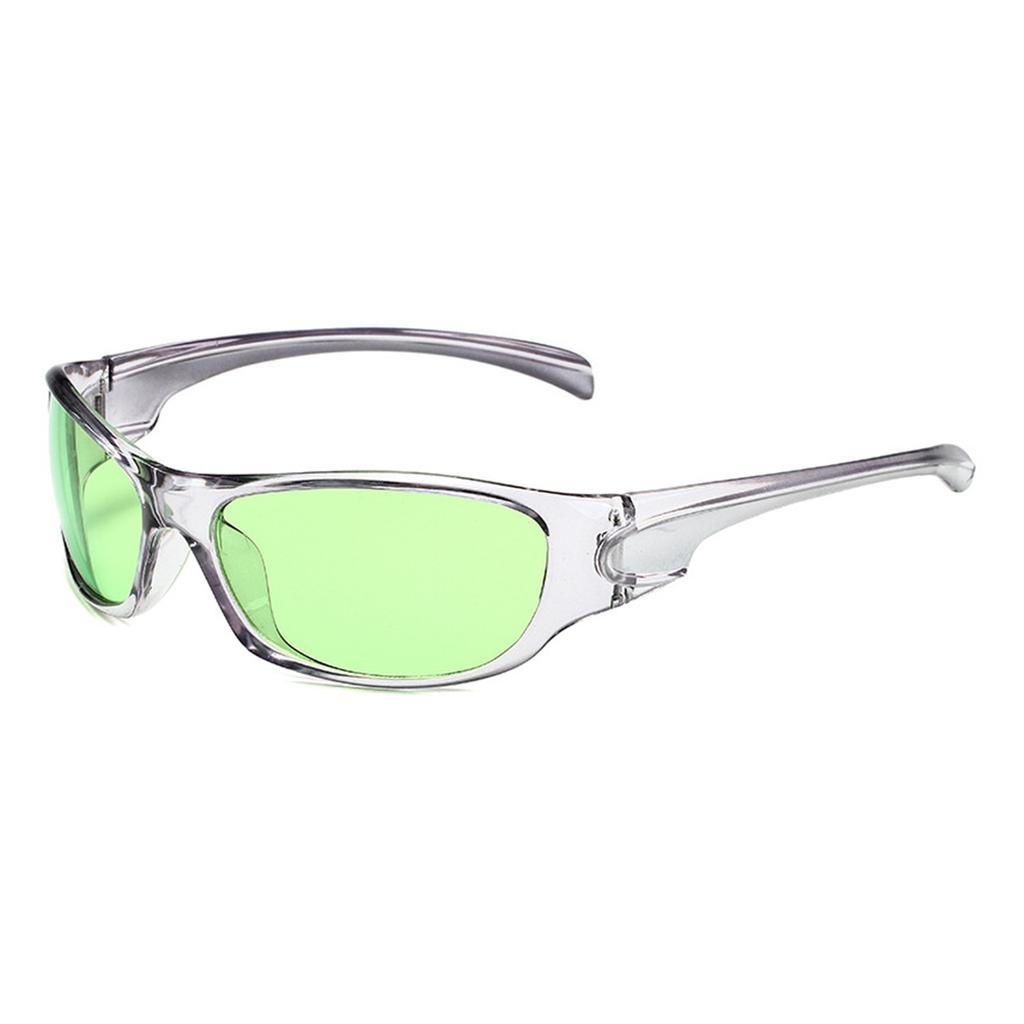 Futuristic Sunglasses Girls Vintage Lens Glasses Teenagers Hiphop Trend Nightclub Party Sunglasses for Adult Teens