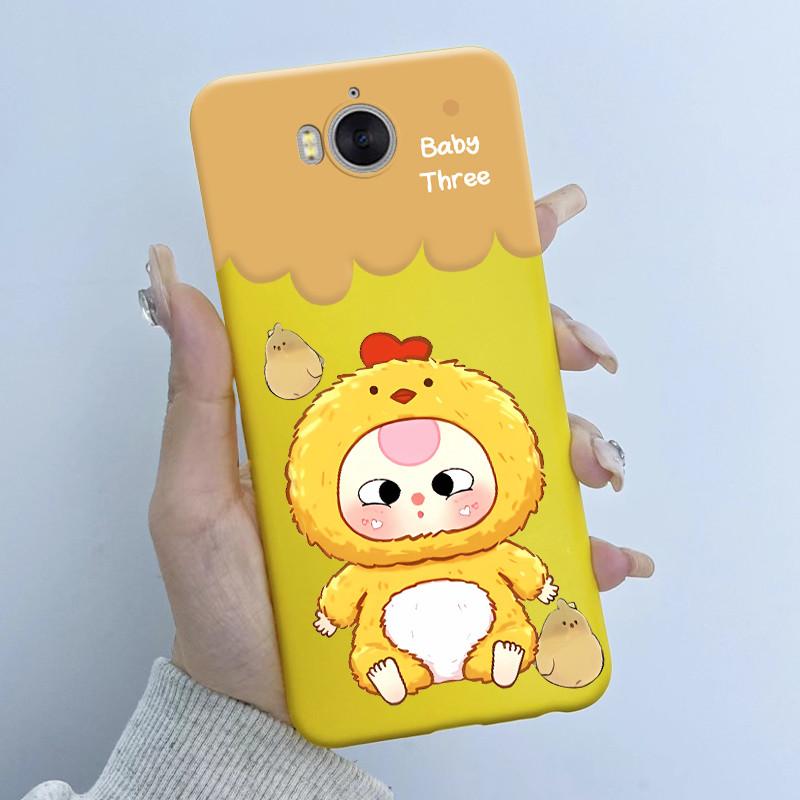 For Huawei Y5 2017 Y6 2017 Phone Case Butterfly Flower Girl New Design Soft Silicone TPU Back Housing for MYA-L22 MYA-U29 Covers