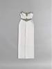 Elegant Beaded Strappy Slit Bandage Evening Gown