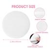 ElevateTech 36 Pcs Powder Puff, Cottons Makeup Puff Pads with Ribbon, Round Face Powder Puffs for Loose and Foundation 2.36 Inch Cosmetics Sponge