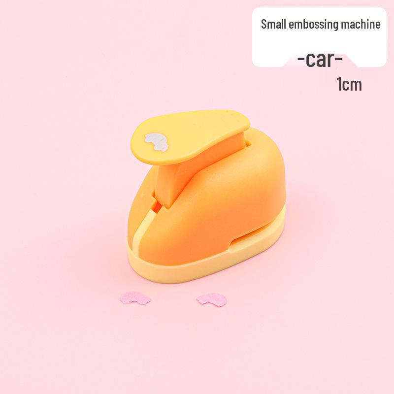 DIY Children's Embossing Machine: Kindergarten Paper-Cutting Tool with Large Flower Punch