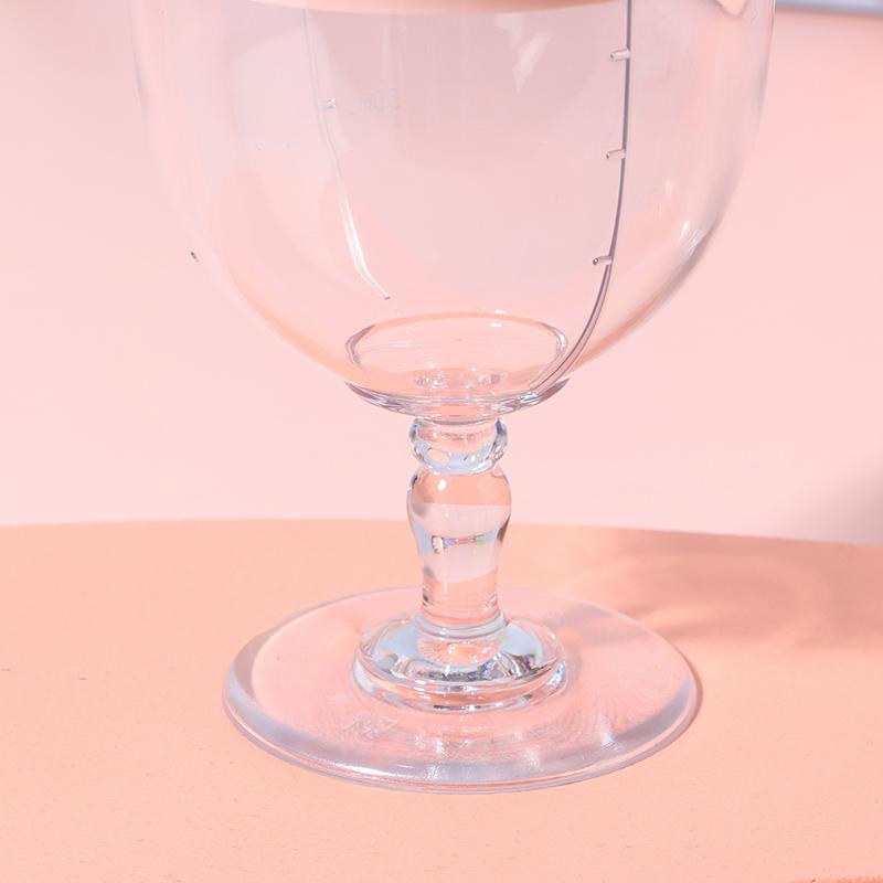 Dziecięce Plastikowe Wysokie Szklanki Dziecięce Kieliszki do Wina Kieliszki do Soku Dziecięcy Kubek do Mleka Odporny na Upadki