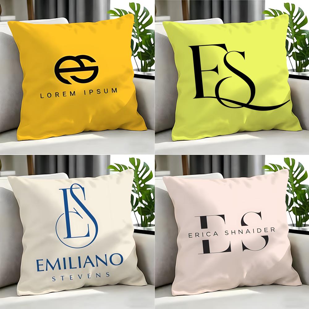 Cigarette Esse Cushion Cover Cushion Cover Set 4Pcs 50X50 45X45 40X40 Pillowcase Decorative Sofa Home Decor