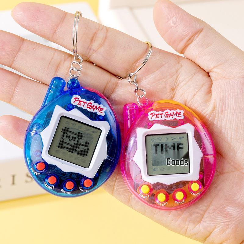 Mini Virtual Pet Game Console: Handheld Electronic Toy Keychain