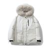 Tooling down cotton cotton jacket women's winter new short hooded big fur collar outdoor pie overcome coat