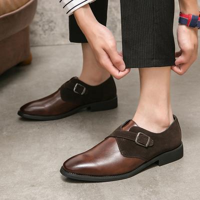 Luxusmarke Retro-Stil Leder Herrenschuh Kleid Slipper Loafer Echtes Leder Business-Schuhe Herren Hochzeit Freizeitschuhe Große Größe