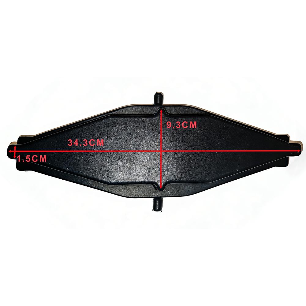 China PE Recess Cover Plate Fin Foot Propeller Pedal Drive Fixing Spare Parts Fishing Kayak Accessories 1 Person 1