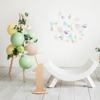 60 Pieces 3D Dragonfly Wall Art Decor Stickers Silver Dragonfly Wall Decoration Window Wall Decals Stickers for Party/Doors/Bedroom Living