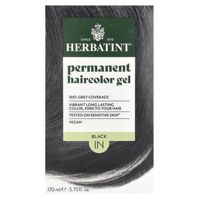 Permanent Color Gel, 1N, Black, 135Ml (4.56Fl Oz)