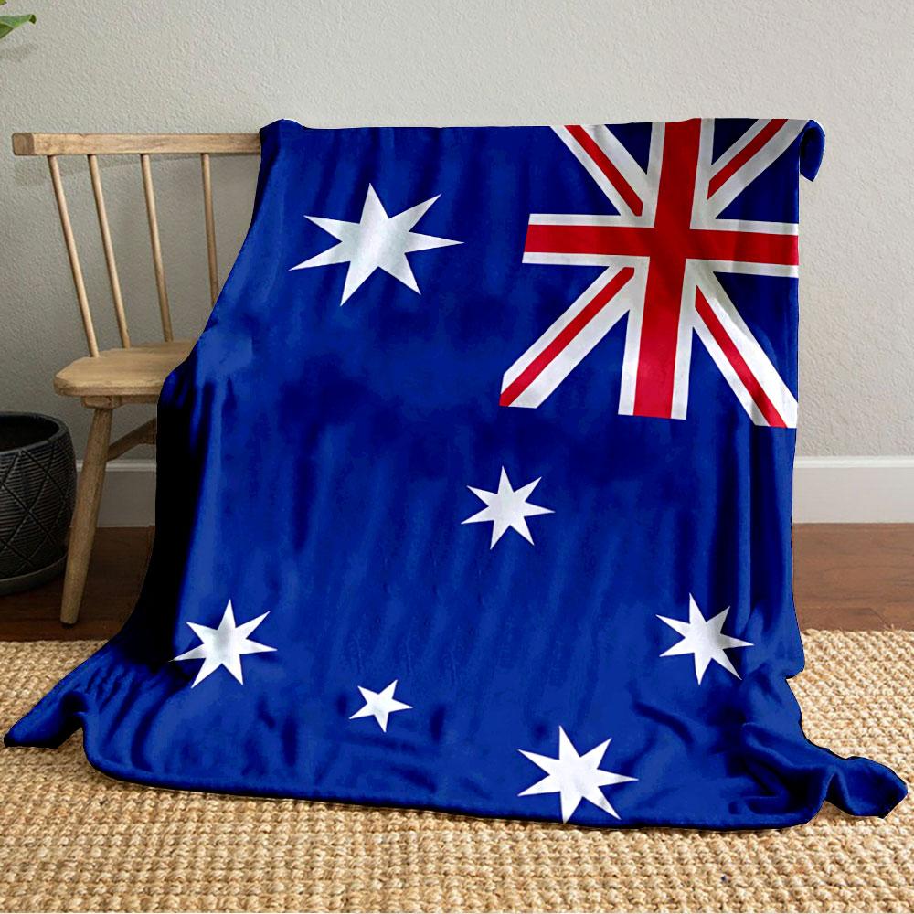 Australian National Flag Design for all seasons blanket lunch break throw gift