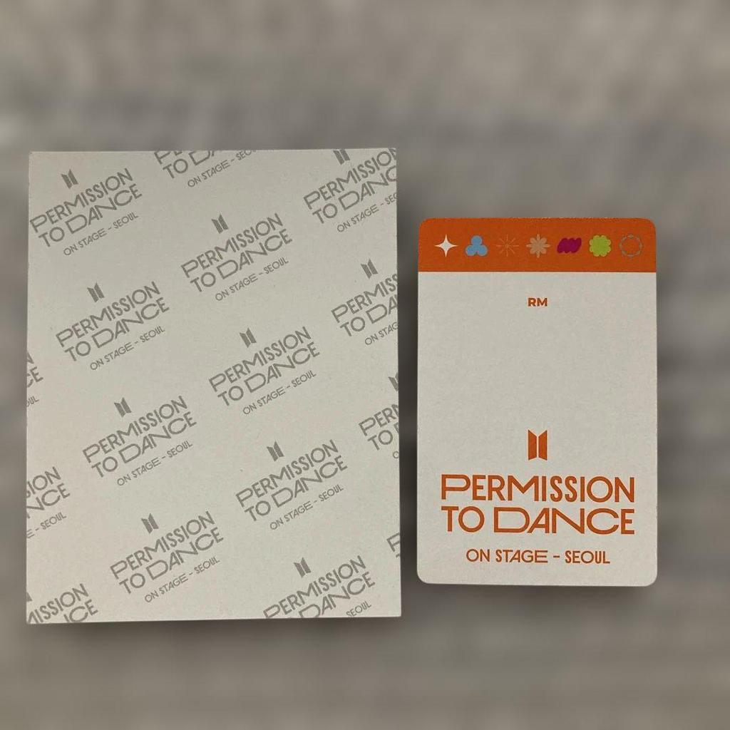 [USED] BTS PTD ON STAGE Seoul YES24 Bonus Trading Card RM