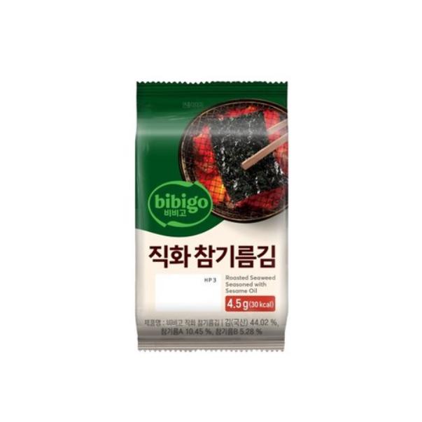 Bibigo Korean Seaweed Snack with Sesame Oil