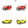 Simulation Alloy Toyota Cruiser Off Road Model Toy  For Collection And Display