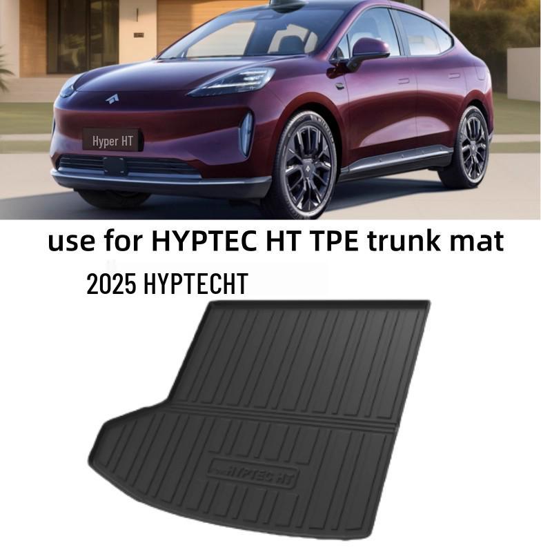 HYPTEC HT 2025 Waterproof Wear-Resistant TPE Trunk Mat for Overseas Cars 2025 HYPTEC HT Right-Hand Drive Trunk Mat
