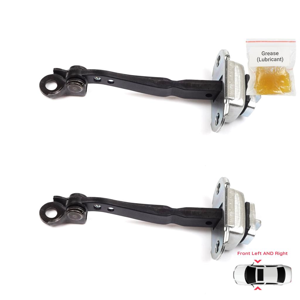 EDP1252-1 2 Pieces Front Left AND Right Door Catch Hinge Brake Stop Check Strap Limiter for Renault Kadjar Nissan Qashqai MK2 J11 804304EA0A