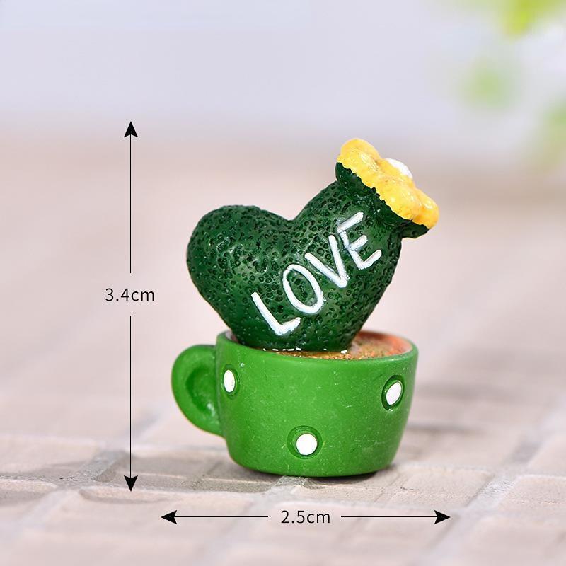 

Кактусовый мох, микропейзаж, экологические аксессуары для бутылок, поделки из смолы, имитация сочных украшений из смолы D