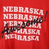 HANES 80s 90s Made In USA Old NEBRASKA Short Sleeve T-shirt Single Stitch Men's Used