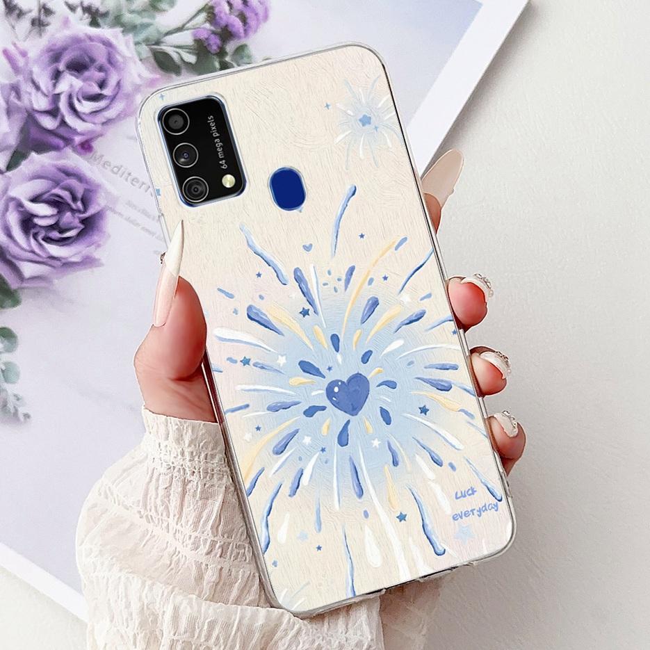 For Samsung Galaxy M31 Prime Case SM-M315F New Luxury Painted Cover Silicone Case For Samsung M21s M 31 s Galaxy M31s Soft Shell