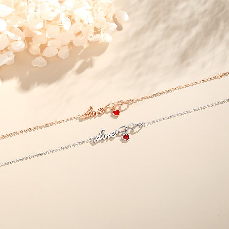 Tancise 925 Sterling Silber Zirkon Armband Schmuck Geometrische Perlenkette Gliederarmbänder Mode Feines Hochzeitsgeschenk für Freundin Frauen